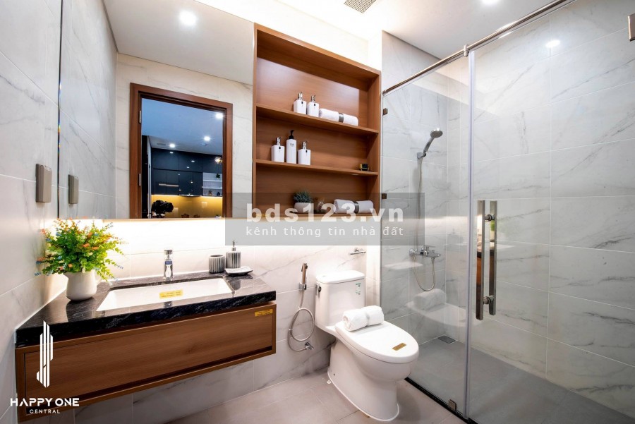 Bán căn hộ Happy One Central khu dân cư đông đúc tiện ích xung quanh đủ, sổ hồng riêng