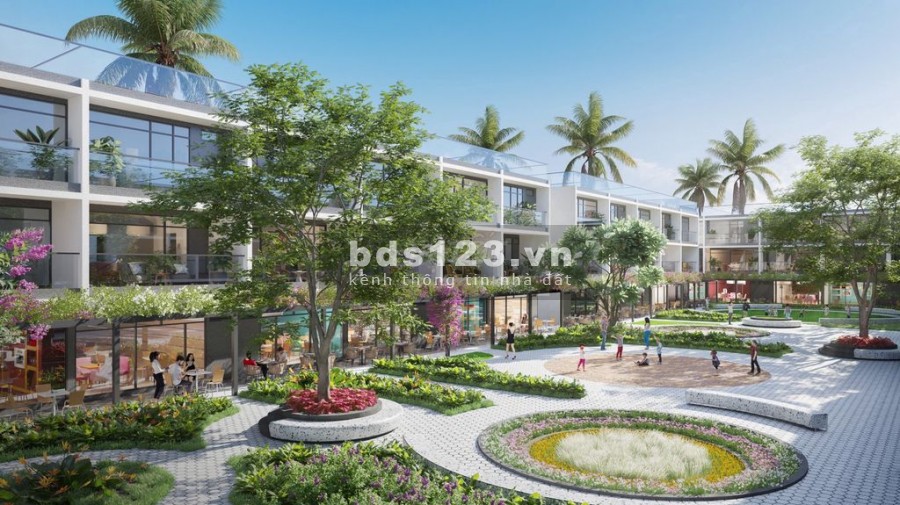 Nhà phố liên kề sát biển 2 mặt tiền trong tổ hợp đô thị Thanh Long Bay, giá tốt đầu tư