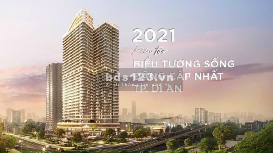 Căn hộ cao cấp tiện ích 5 sao, có trung tâm thương mại Vincom Plaza Dĩ An giá 1.3 tỷ