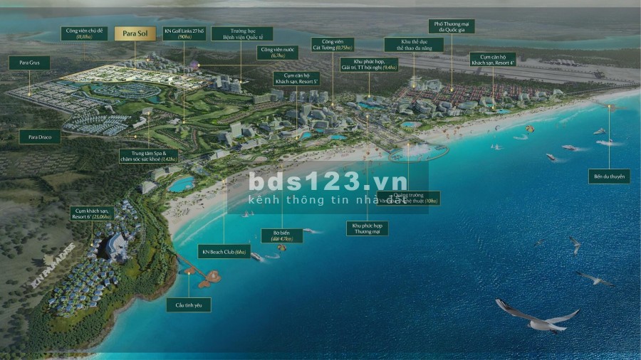 Đầu tư đón đầu bùng nổ lợi nhuận cùng ParaSol dự án KN Paradise Cam Ranh, sổ sẵn