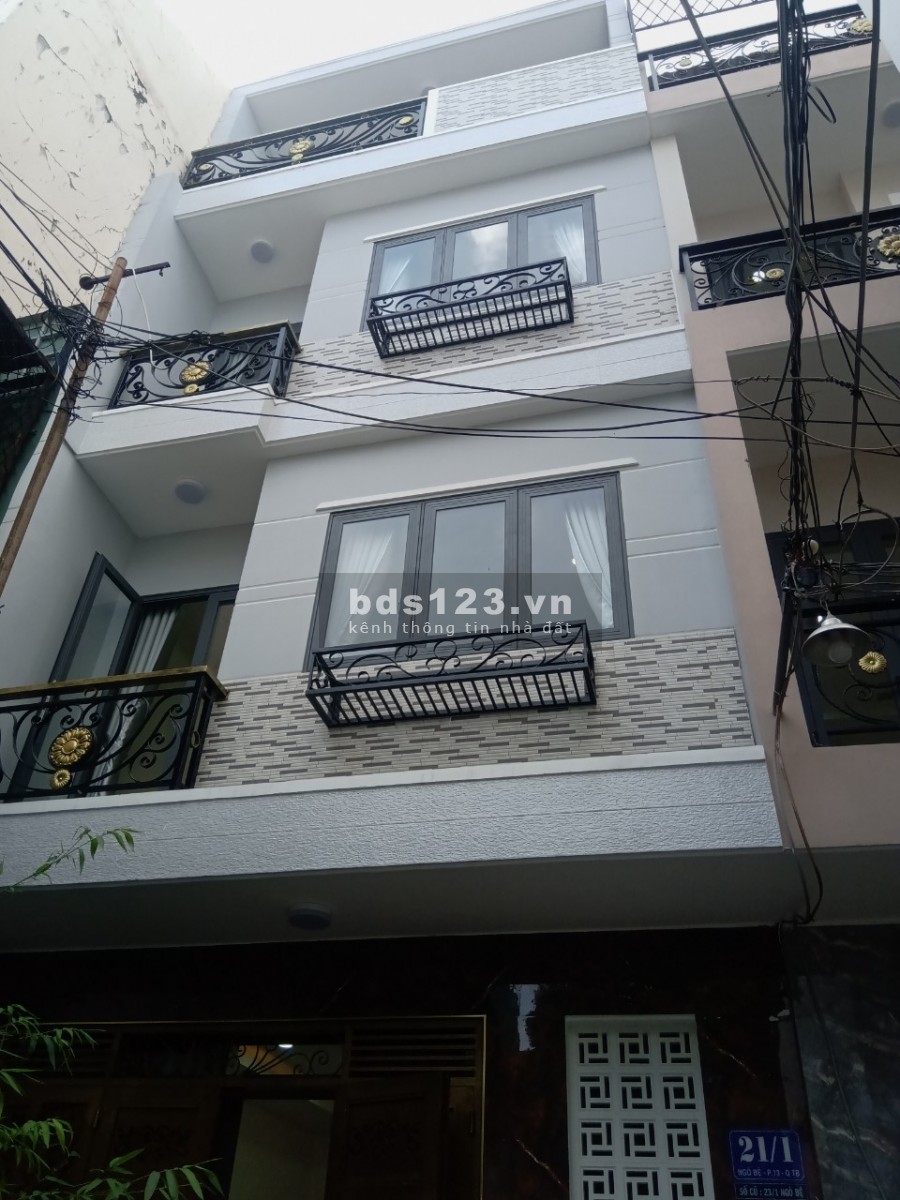 Bán nhà đường Ngô Bệ phường 13 quận Tân Bình xây mới 100% giá 8.2 tỷ