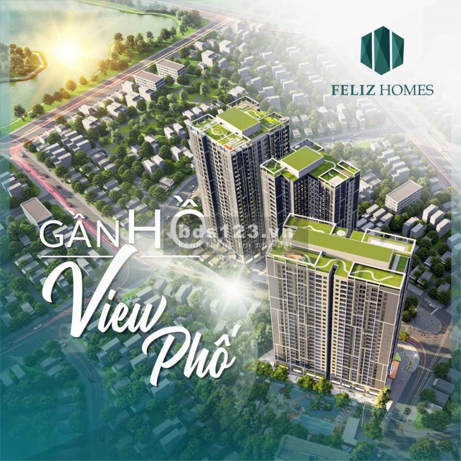Sở hữu ngay tổ ấm cho gia đình căn hộ 2 PN hướng đẹp thoáng mát nhiều cây xanh
