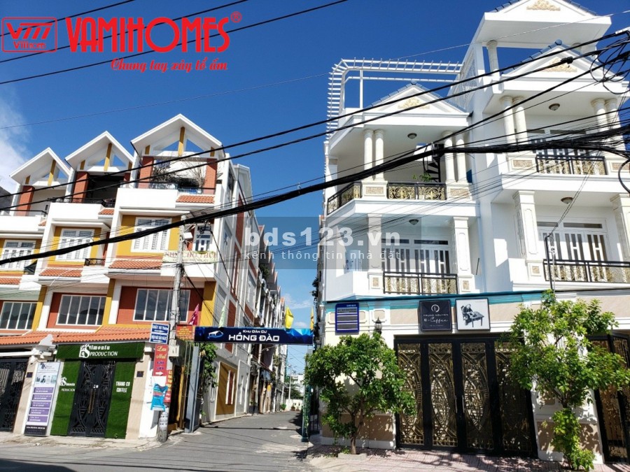 Bán nhà mới 4 tầng diện tích 90m2 mt hẻm 10m đối diện khu vạn Phúc City Thủ Đức