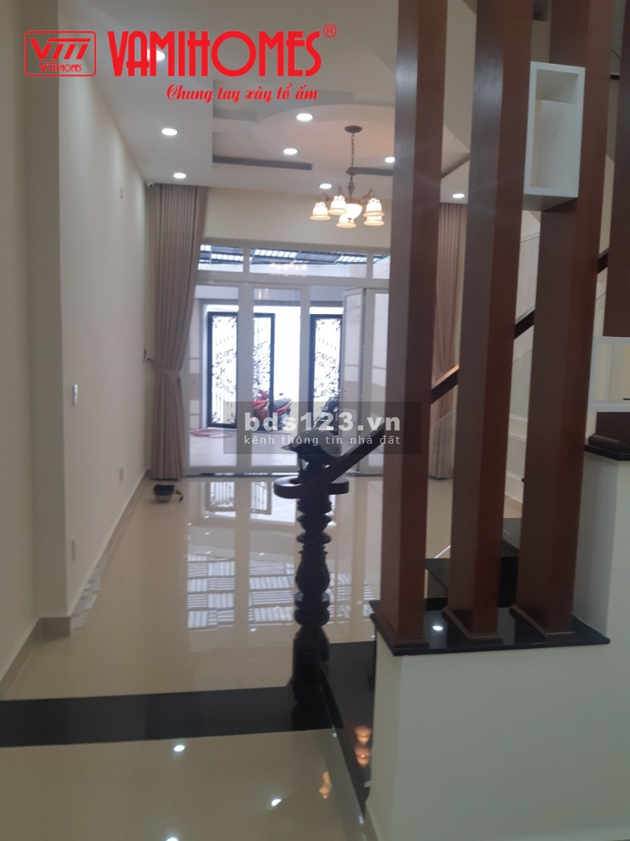 Bán nhà mới 4 tầng diện tích 90m2 mt hẻm 10m đối diện khu vạn Phúc City Thủ Đức