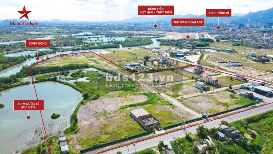 Bán suất ngoại giao tại dự án đất nền không bắt xây Mario Uông Bí giá chỉ từ 15tr/m2