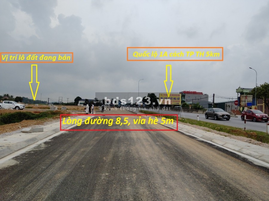 Mặt bằng 5158 Quảng Ninh mặt bằng đáng đầu tư nhất Thanh Hóa, pháp lý an toàn bàn giao ngay