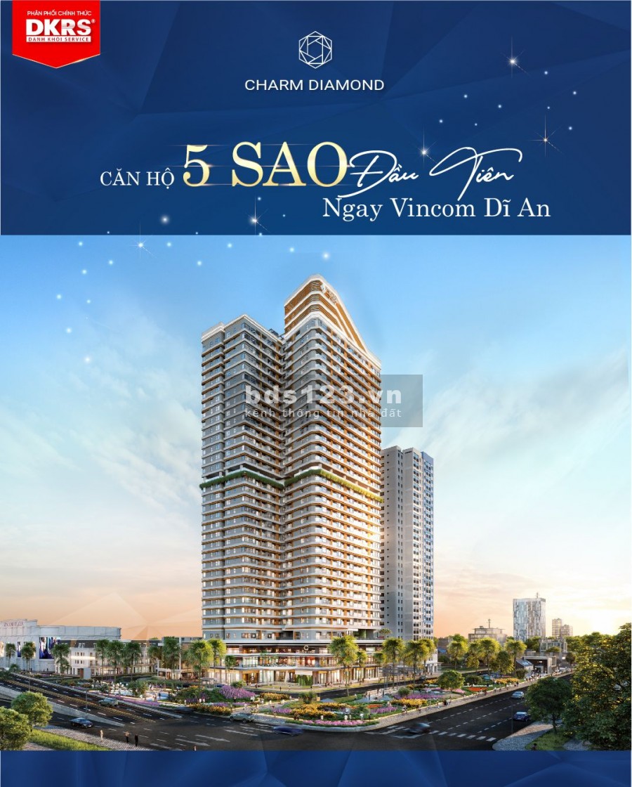 Dự án mang tính biểu tượng của tp dĩ an - căn hộ đẳng cấp 5 sao đầu tiên tại bình dương