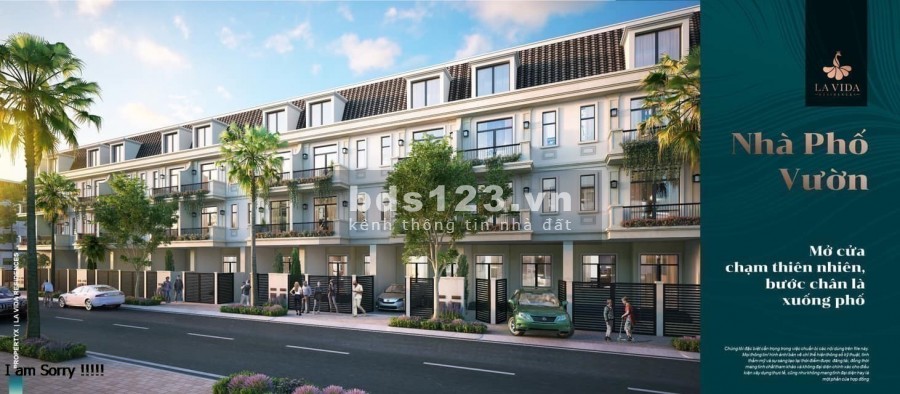Cần bán suất nhà liền kề dãy 10 cạnh sân vườn thoát hiểm giáp hồ điều hoà giá tốt