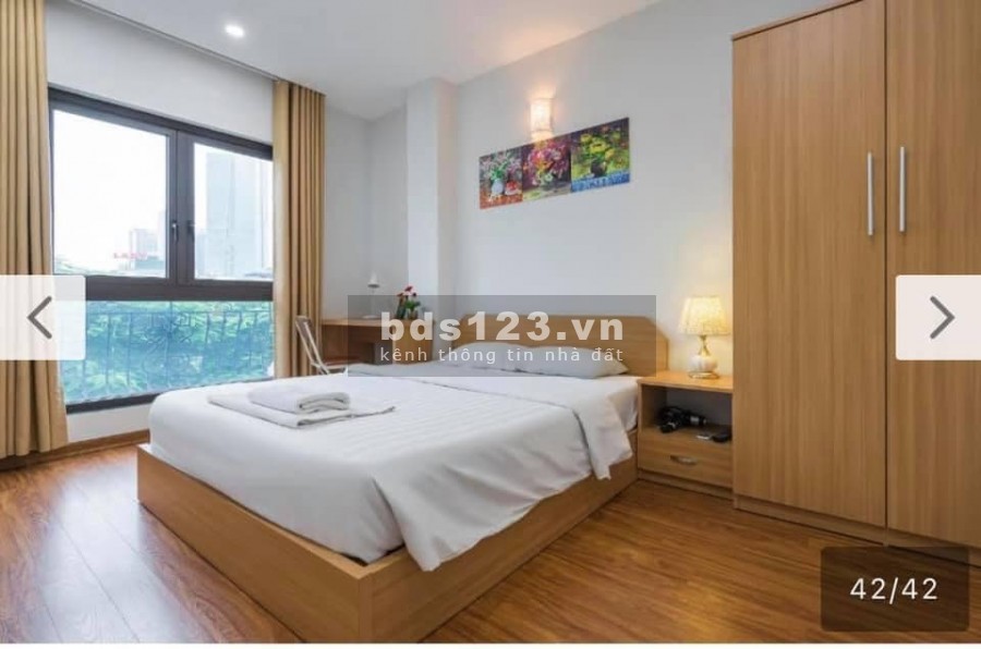 Tòa Apartment 9 Tầng mt Quan Hoa 2 mặt thoáng dt 150 triệu/tháng, mt 6m, dt 120m2 giá 37 tỷ