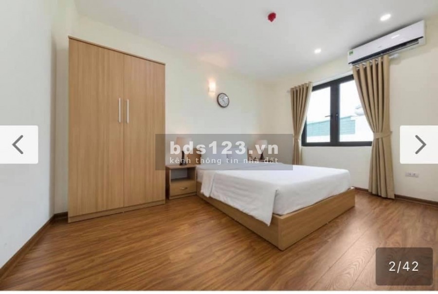 Tòa Apartment 9 Tầng mt Quan Hoa 2 mặt thoáng dt 150 triệu/tháng, mt 6m, dt 120m2 giá 37 tỷ