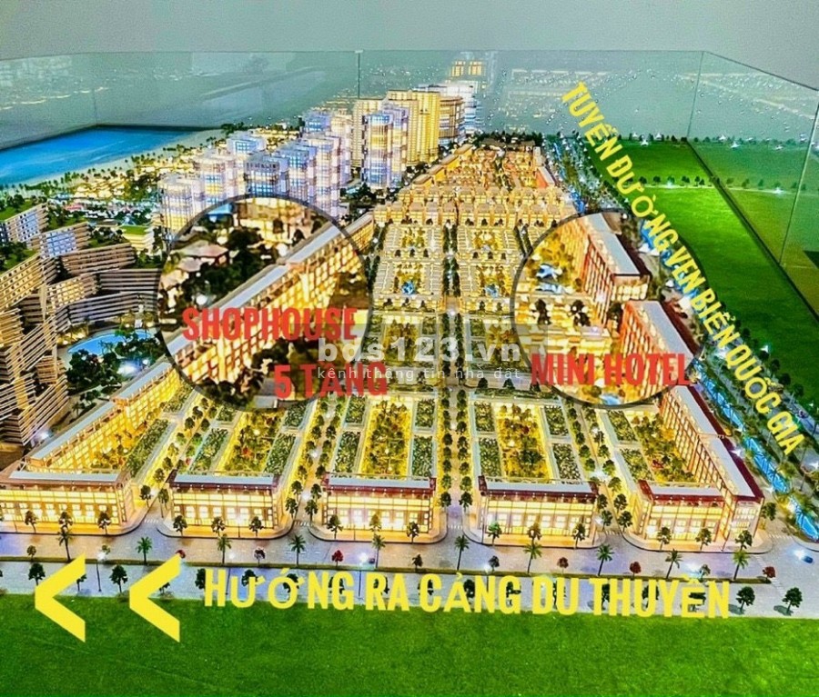 Bán mini hotel thuộc tổ hợp đô thị nghỉ dưỡng và thể thao biển Thanh Long Bay, sổ sẵn