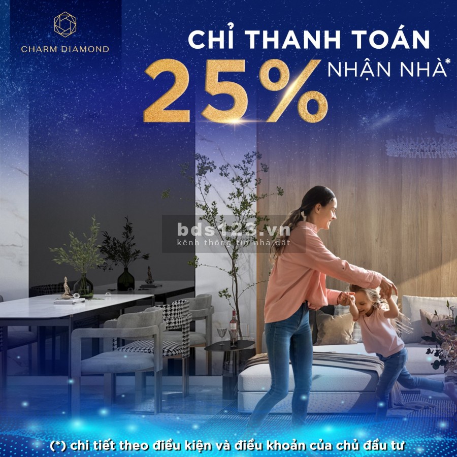 Charm City chung cư đẹp chuẩn 5 sao sở hữu vinhoms đầu tiên tại thành phố Dĩ An, giá tốt