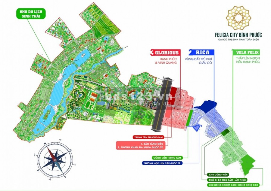 Bán đất trung tâm hành chính Bình Phước hạ tầng hoàn thiện, giá đầu tư sinh lời, lhcc