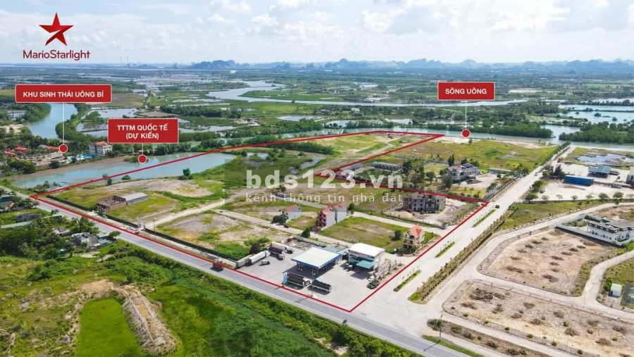 Chính chủ lô góc đẹp giá chưa từng có tại dự án đất nền Mario Starlight Uông Bí
