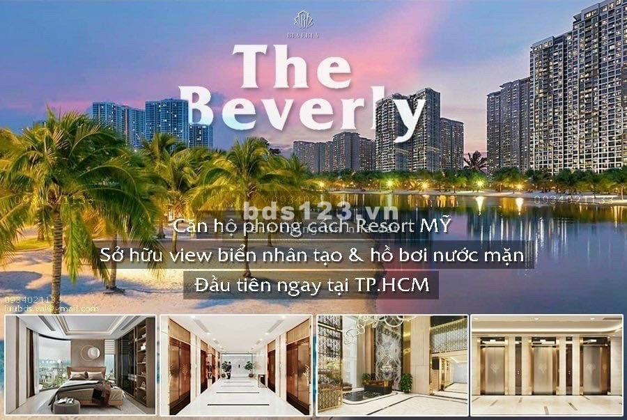 Bán căn hộ chính chủ khu Beverly vị trí đắc địa, khu dân cư giá bán 65 triệu/tháng, lhcc
