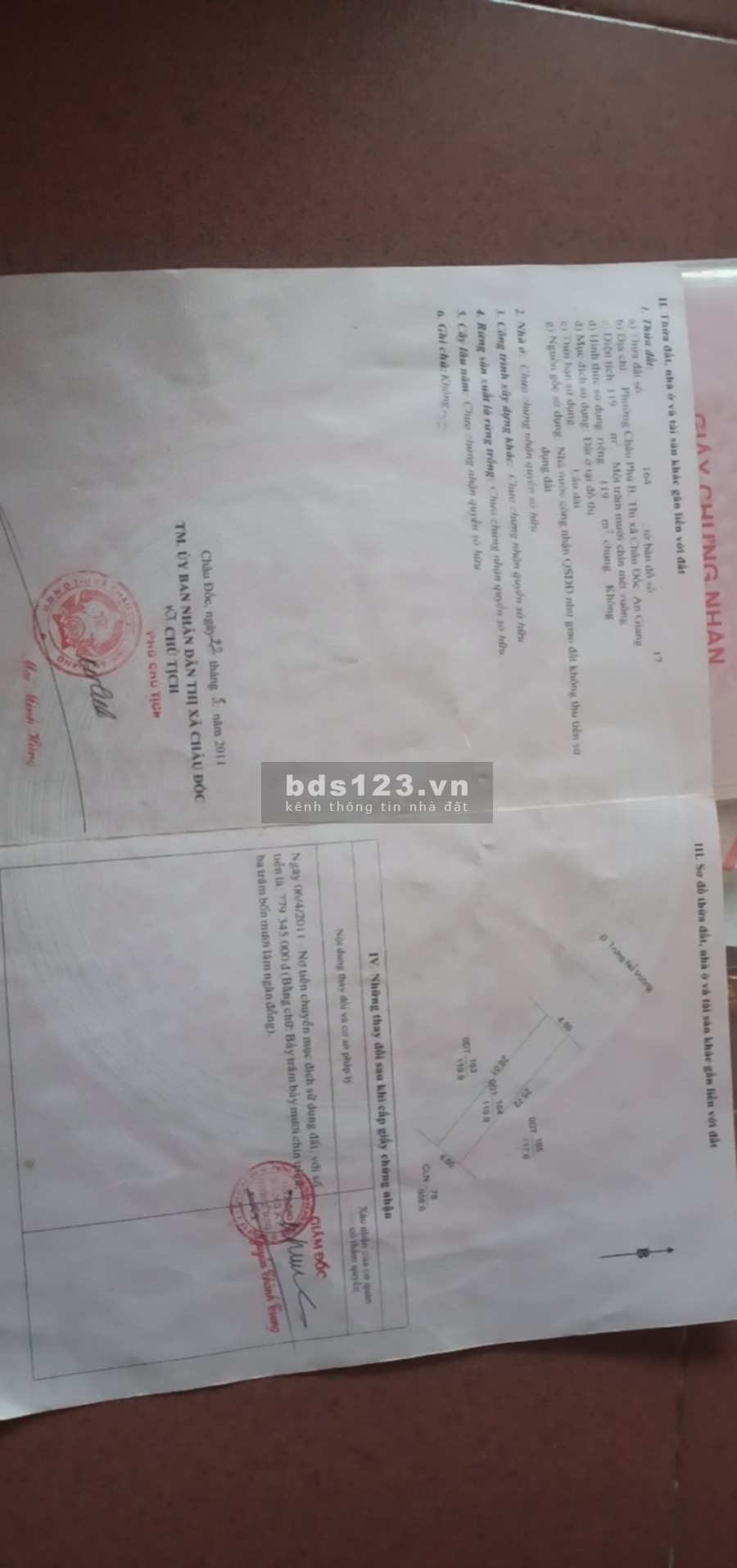 Cho thuê mặt bằng thành phố Châu Đốc giá 15 triệu/tháng, tiện ích xung quanh đủ