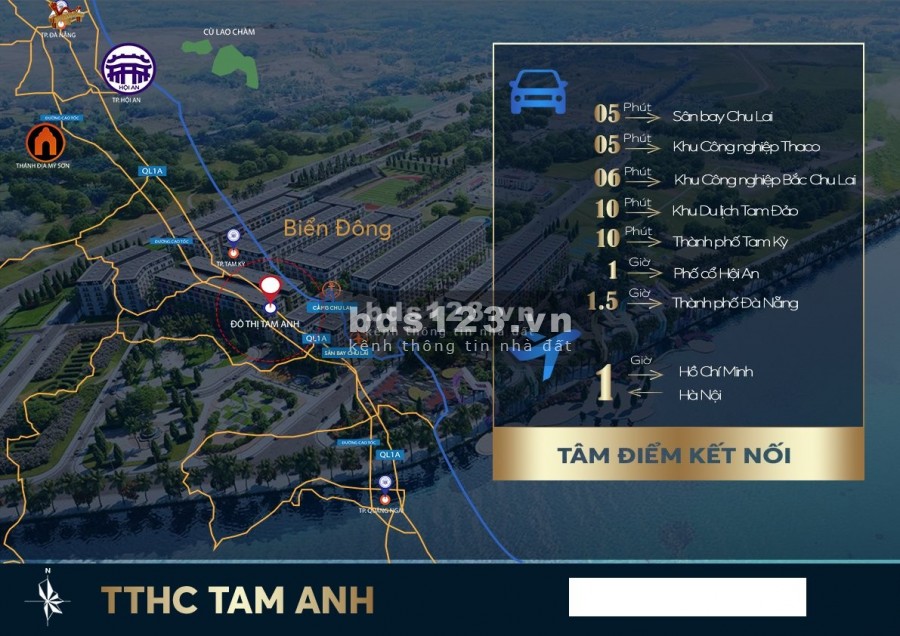 Bán đất trung tâm hàng chính Tam Anh, phường thức thanh toán linh hoạt, giá tốt đầu tư