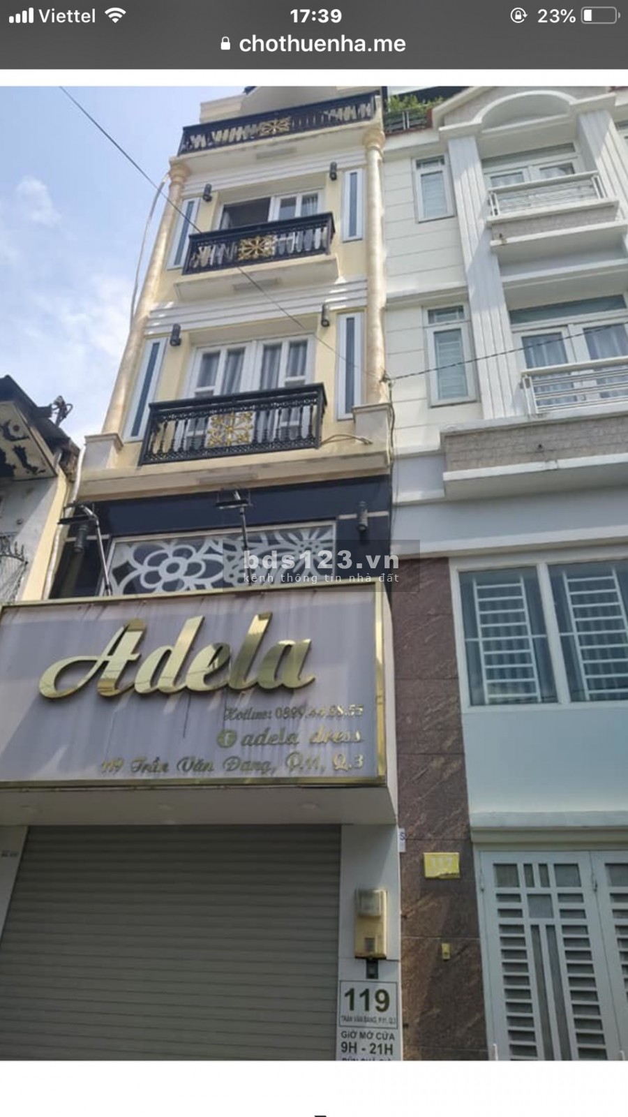 Cho thuê nhà nguyên căn mới Quận 3, 6 phòng ngủ, 4 nhà vệ sinh, giá 15 triệu/tháng, lhcc
