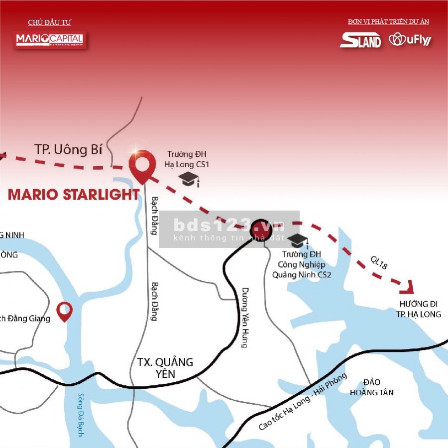 Chính chủ lô góc đẹp giá chưa từng có tại dự án đất nền Mario Starlight Uông Bí
