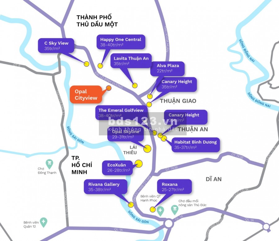 Chính chủ cần bán chung cư. Opal City View chính sách mới nhất tháng 9, giá tốt đầu tư