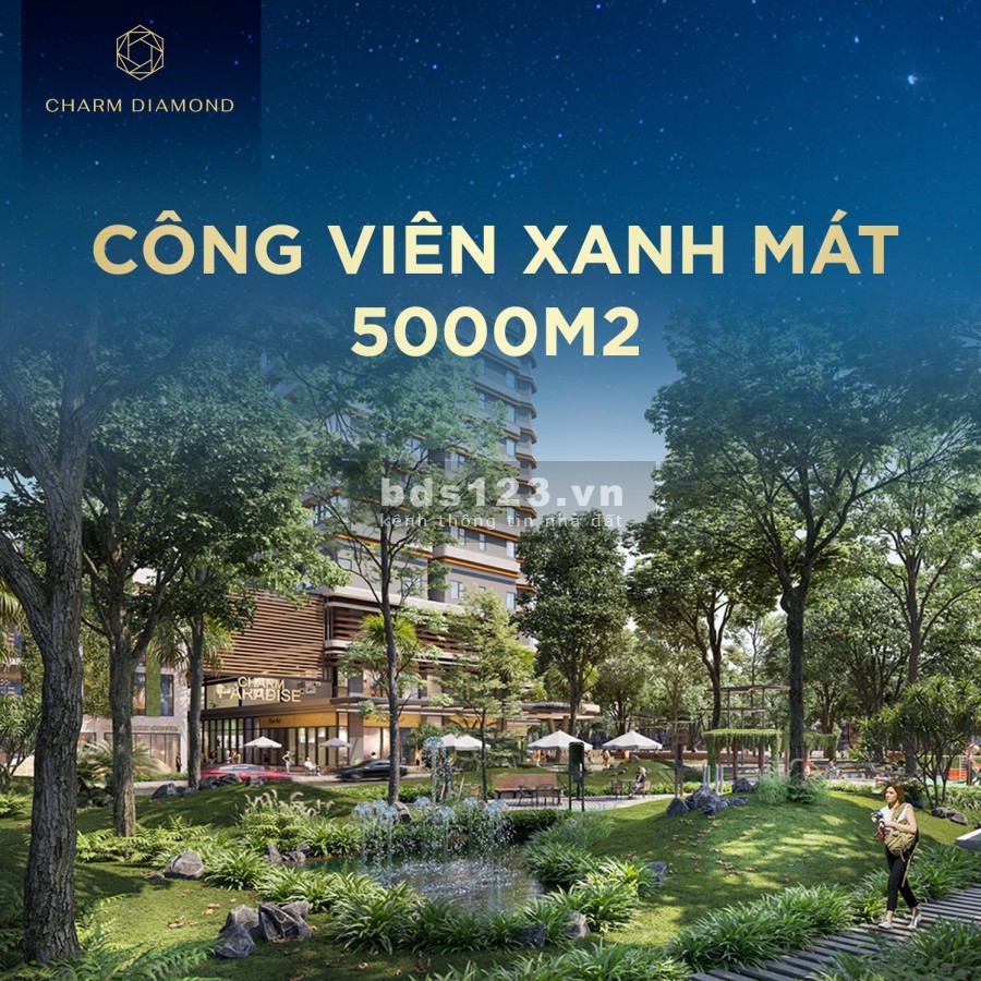 Charm City chung cư đẹp chuẩn 5 sao sở hữu vinhoms đầu tiên tại thành phố Dĩ An, giá tốt