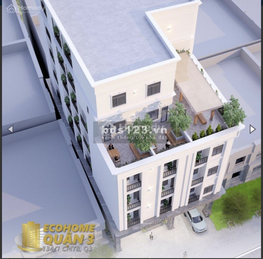 Căn hộ 2PN Trung Tâm Quận 3, Bàn Giao Full Nội Thất, tiện ích đủ, an ninh bảo vệ 24/24