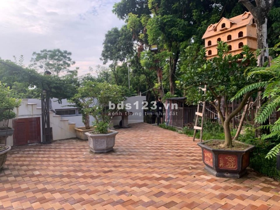 Chính chủ bán lô đất nghỉ dưỡng sẵn khuân viên tại kim sơn, sơn tây diện tích 75m2