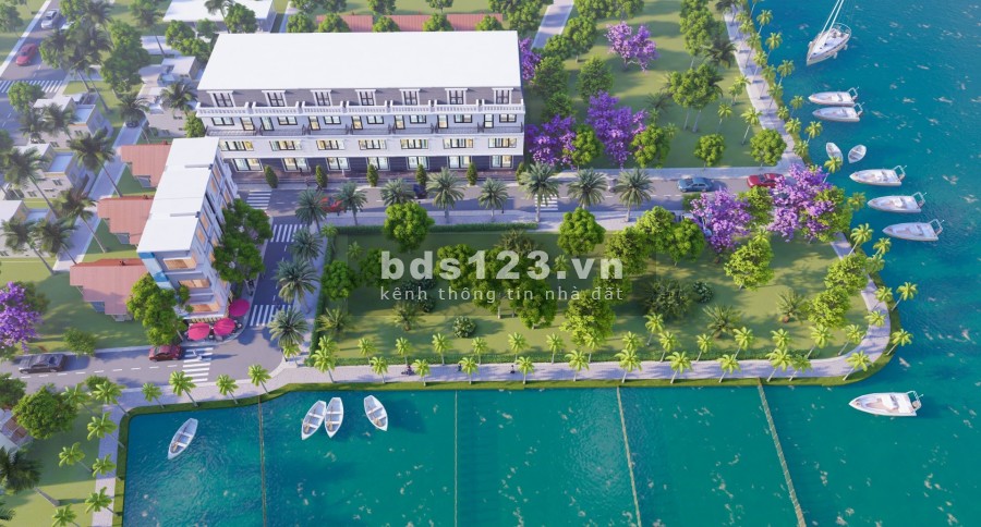 Bán đất nền Cam Lâm 8 lô sát đầm Thủy Triều tiện ích đủ, đường rộng vào dễ dàng