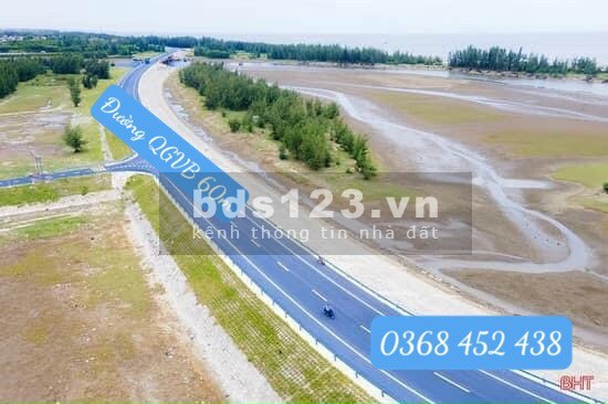 Mở bán khu đất VÀNG đẹp nhất thị xã Hoàng Mai, Nghệ An Bám đường quốc gia ven biển 60m.