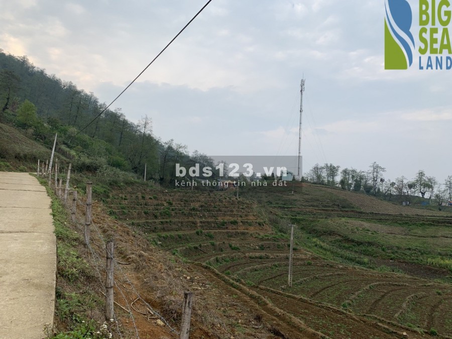 Cần bán lô đất 1231,9m2 tại Trung Chải lô đất đầu tiên có sổ hồng tại Y Tý, pháp lí đủ