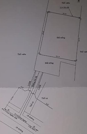 Bán 1300m đất thổ đường Trần Đại Nghĩa gần KCN Lê Minh Xuân