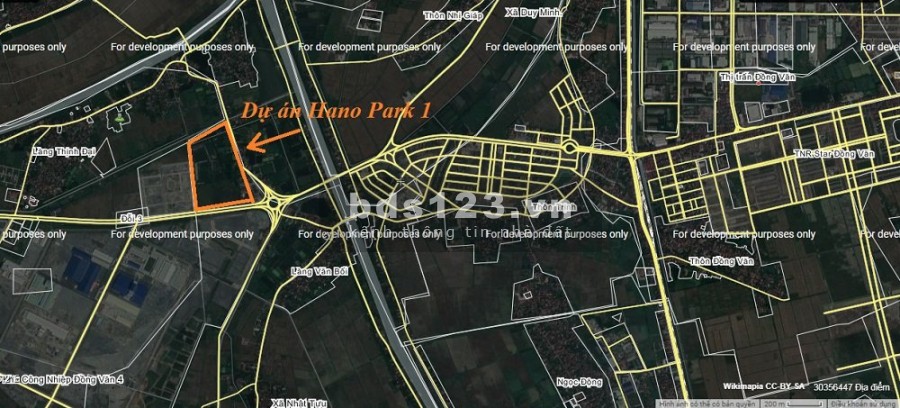  Bán gấp lô đất vị trí đẹp thuộc dự án Hanopark 1 - Khu đô thị tiềm năng tỉnh Hà Nam
