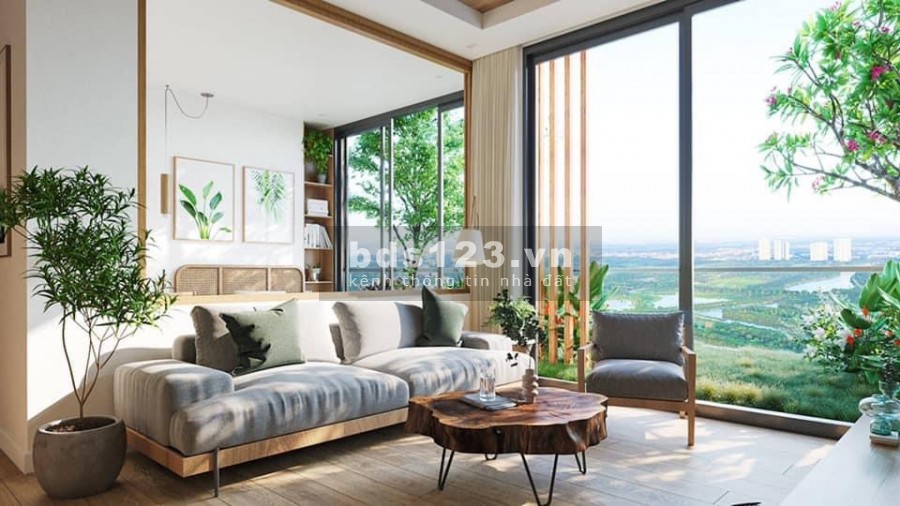 Bán căn hộ 2 pn 2 wc lô gia, dtsd 57m2, chiết. khấu 8 chỉ vàng, view biệt thự đảo