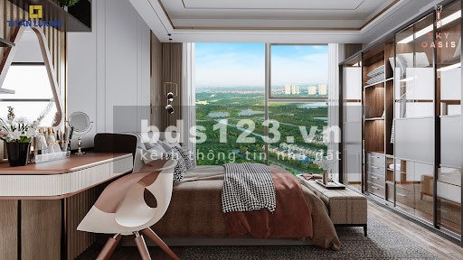 Bán căn hộ 2 pn 2 wc lô gia, dtsd 57m2, chiết. khấu 8 chỉ vàng, view biệt thự đảo