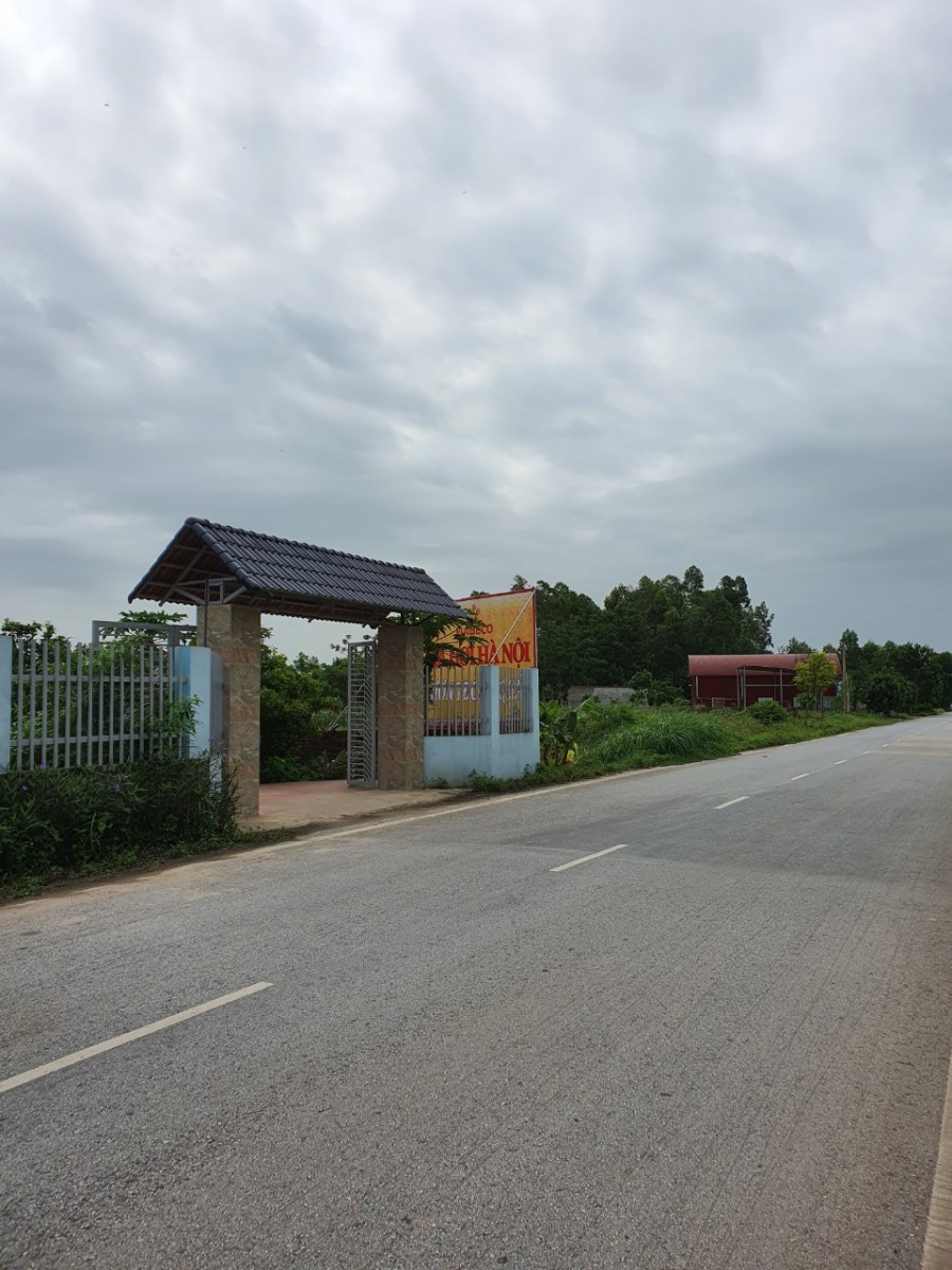 Cần bán lô đất 182m2 mặt bờ kênh thôn Thái Lai, xã Minh Trí, Sóc Sơn Call: 0826111266