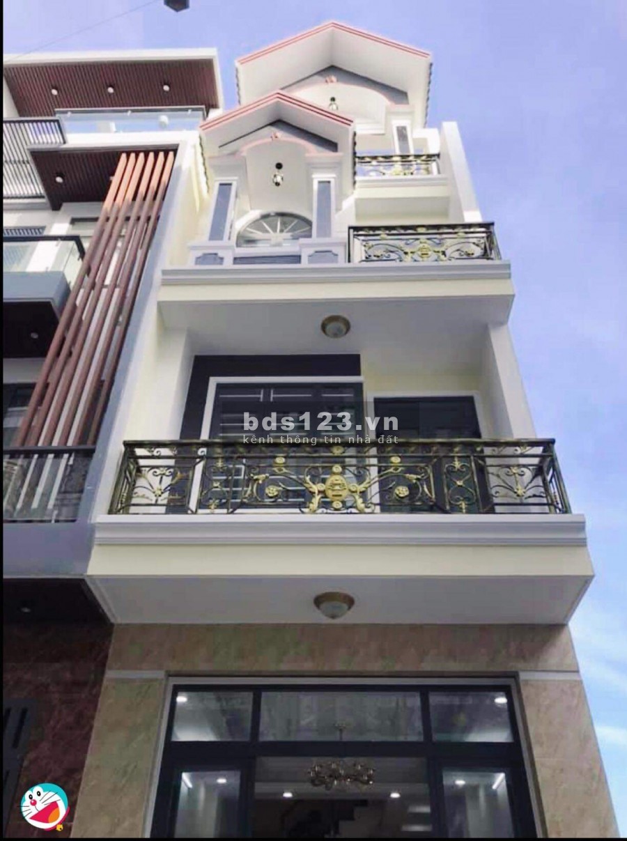 Bán nhà Tô Hiệu, Tân Phú, diện tích 80m2, 4 tầng BTCT, hẻm 10m, giá bán chỉ 9.tỷ