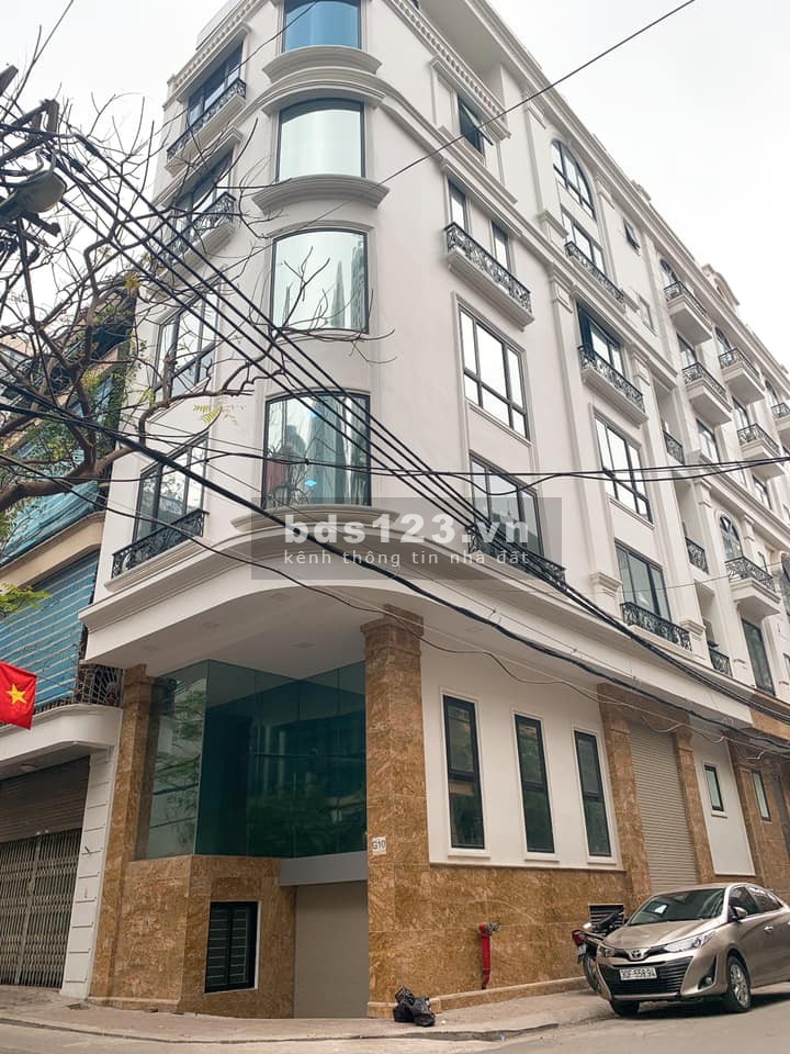 Tòa nhà VP phân lô Trung Kính lô góc 7 tầng 1 hầm dtsd 80m2 mặt tiền 5.7 giá bán 24 tỷ