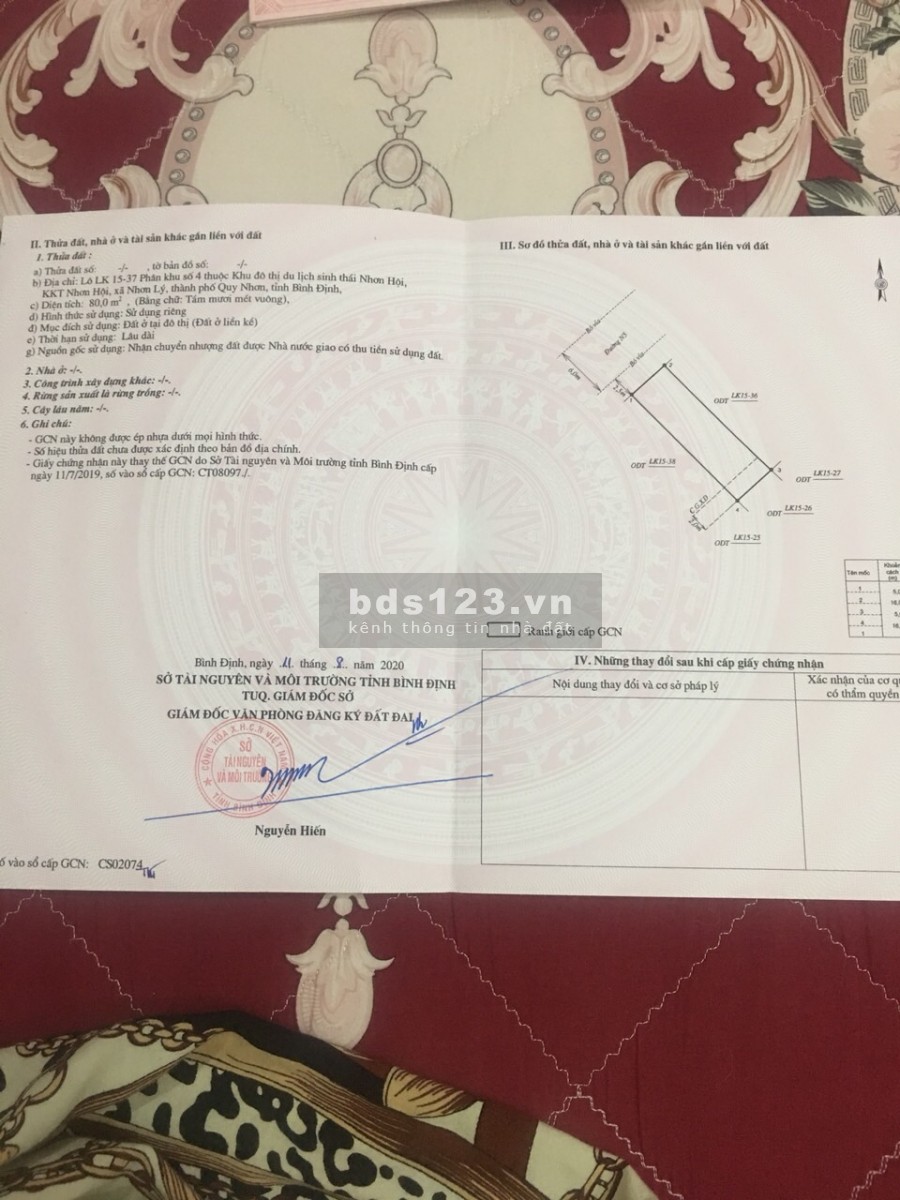 Dịch cần bán gấp đất nền phân khu 2,4 Quy Nhơn giá tốt hơn chủ đầu tư, giá thoả thuận