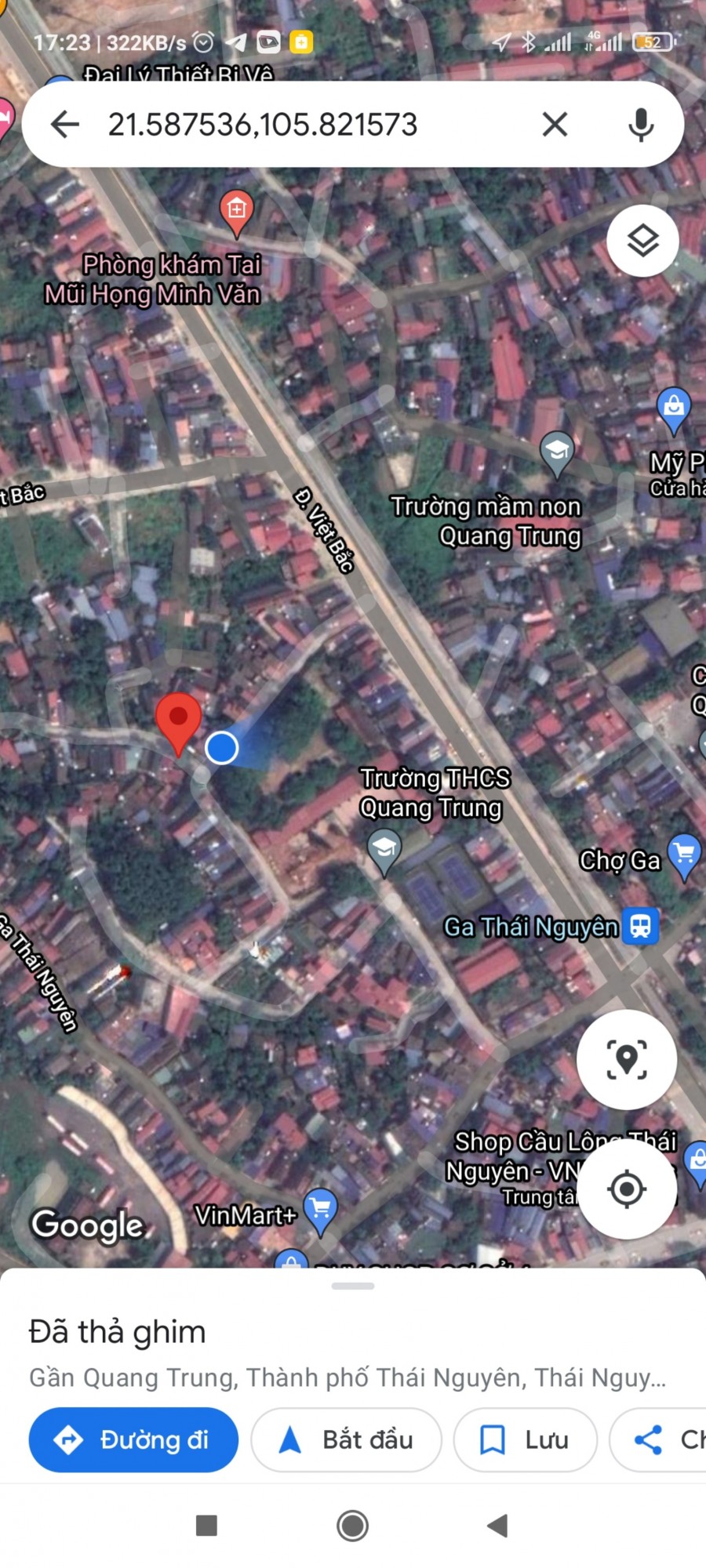 Bán 2 lô đất giá d cực đầu tư đẹp, phường Quang Trung, trung tâm thành phố Thái Nguyên