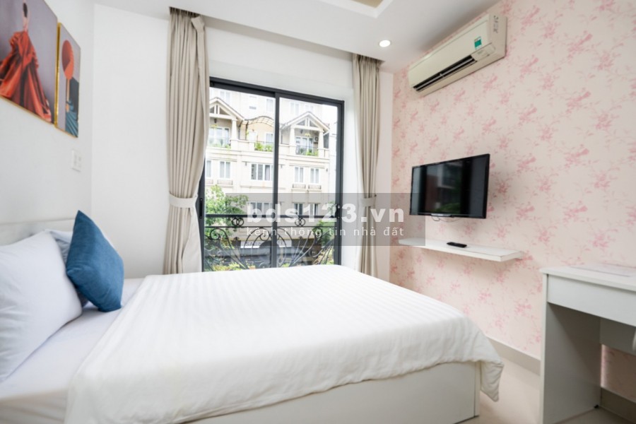 Cho thuê căn hộ 1 PN , Studio Full nội thất đường Hà Huy Tập Quận 7, lh 0907868412