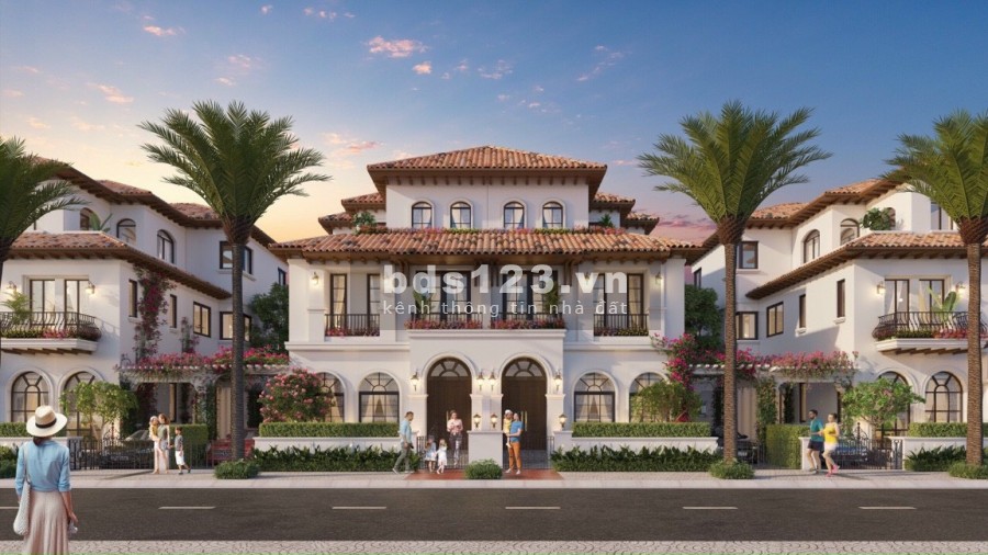 Biệt thự diện tích sử dụng 300m2 dự án Sun Sầm Sơn tiện ích đẳng cấp sổ đỏ lâu dài