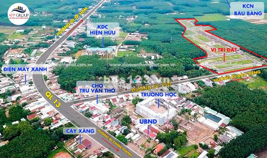 Chuyên Phân Phối Nhà Phố - Đất Nền Giá Mềm Khu Vực Bình Dương đâu tư sinh lời cao