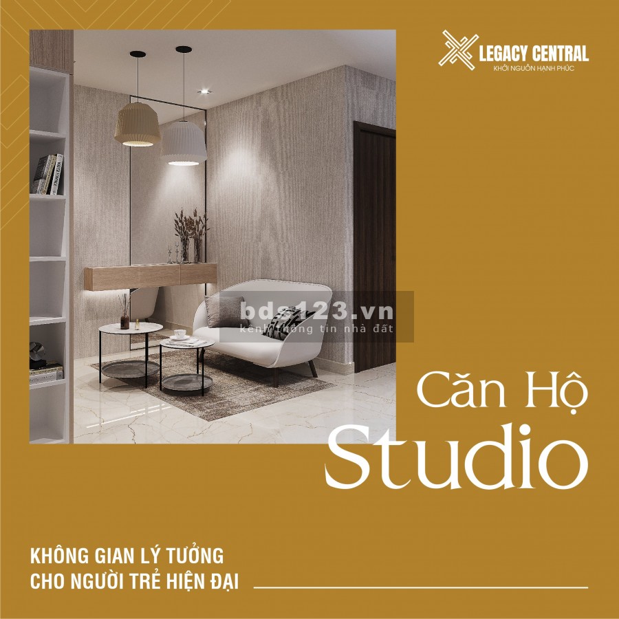 Legacy Central, pháp lý hoàn thiện,tài chính 250 triệu hãy sỡ hữu ngay lh 0799705589