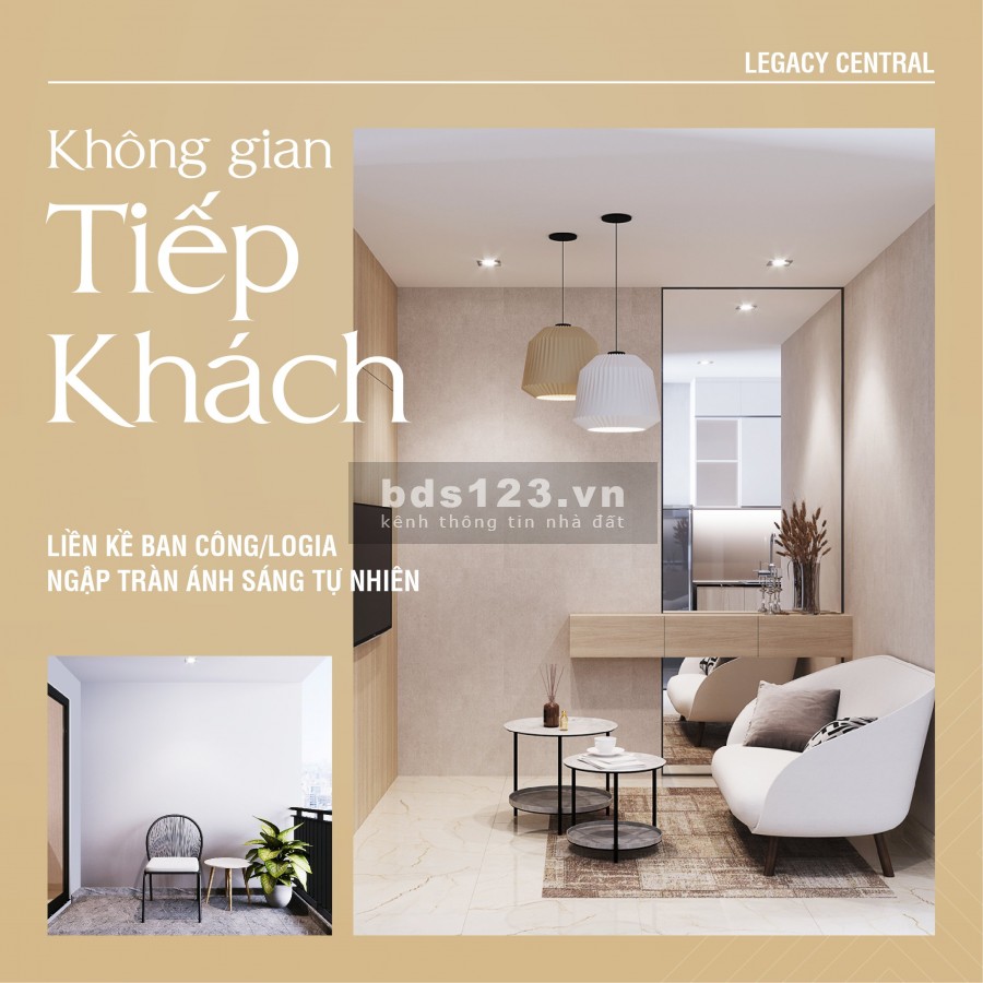 Legacy Central, pháp lý hoàn thiện,tài chính 250 triệu hãy sỡ hữu ngay lh 0799705589