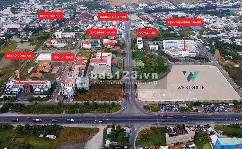 Căn hộ phía tây Hồ Chí Minh, diện tích 60m2, 2 phòng ngủ, tặng full nội thất sang trọng