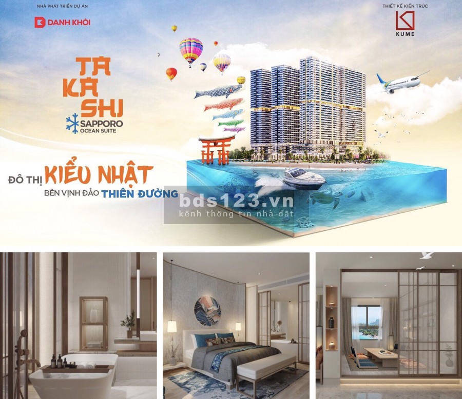 Hỗ trợ giá, chọn căn, chính sách chiết khấu căn hộ biển Takashi bên vịnh Quy Nhơn