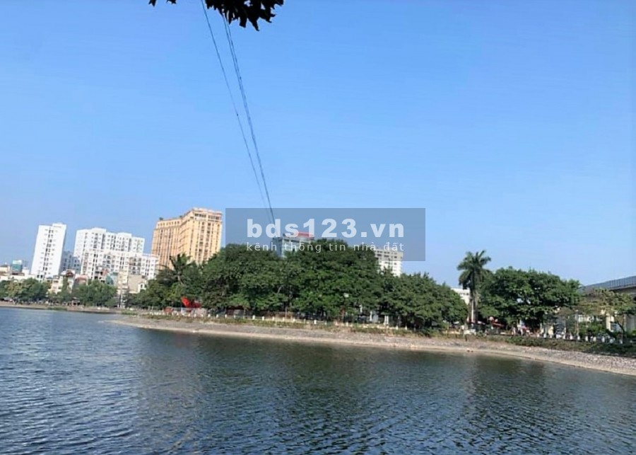 Bán nhà Đống Đa, phố Đặng Tiến Đông view hồ, kinh doanh dt 102m2 mt 5.1m giá 15 tỷ