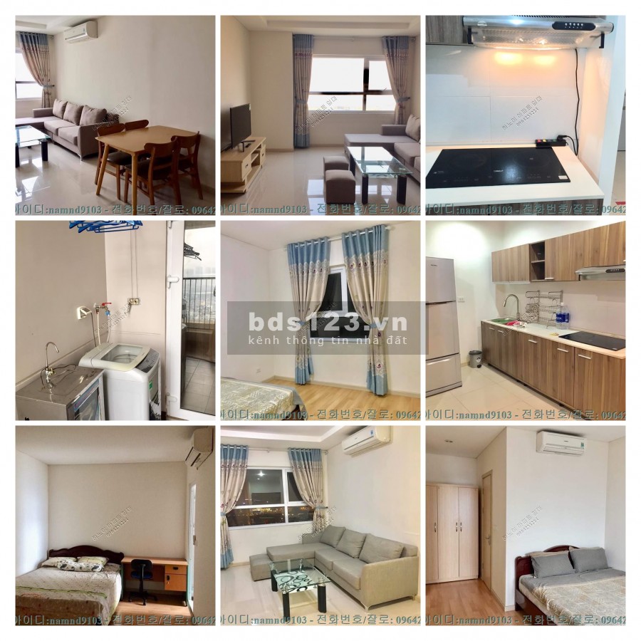 Chính chủ cho thuê cho thuê căn 2N full siêu rẻ chung cư Golden Palace, giá rẻ