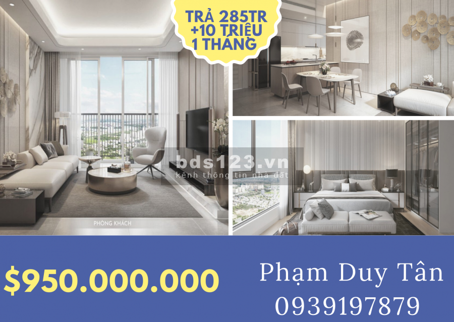 Sỡ hữu căn hộ cao cấp với 285 triệu 10 phút di chuyển vào trung tâm Cần Thơ, lh 0939197879