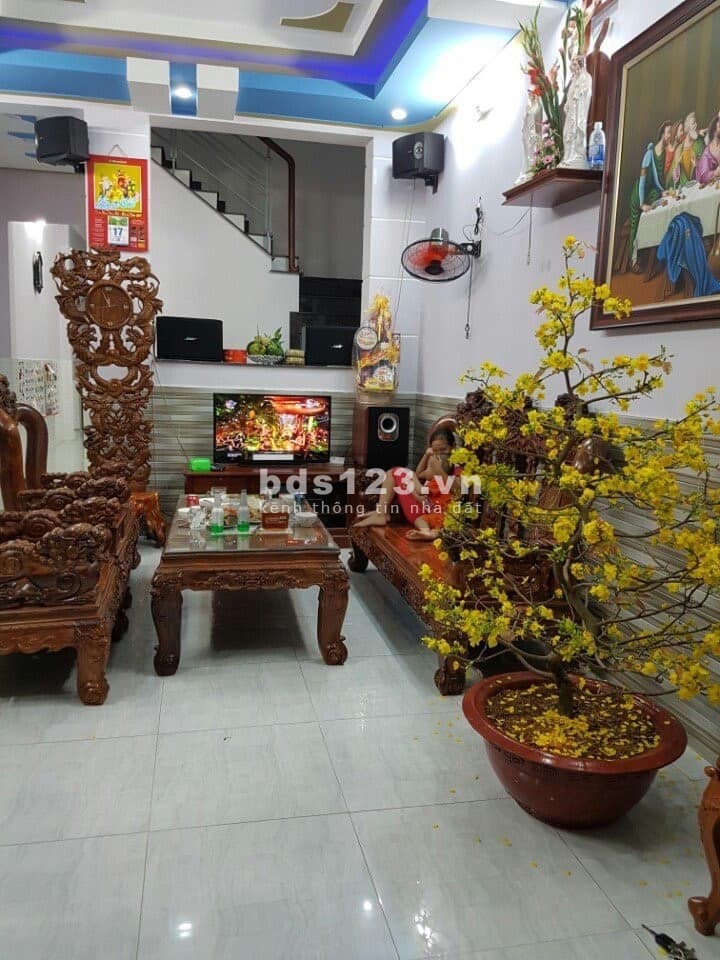 (Quận 12)Bán nhà đẹp, hẻm xe hơi Thạnh Xuân 21, chợ Minh Phát, 84m2, 4 tầng, giá 4.88 tỷ